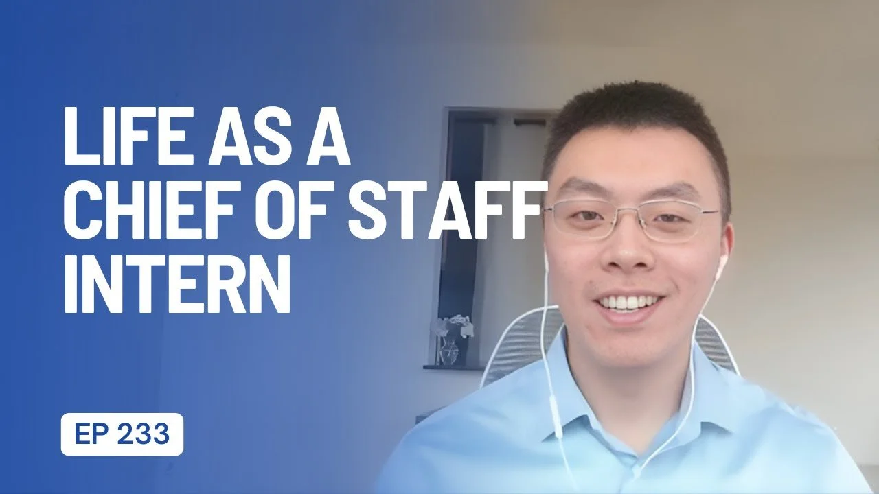 Balancing MBA Studies with a Chief of Staff Startup Internship Experience
