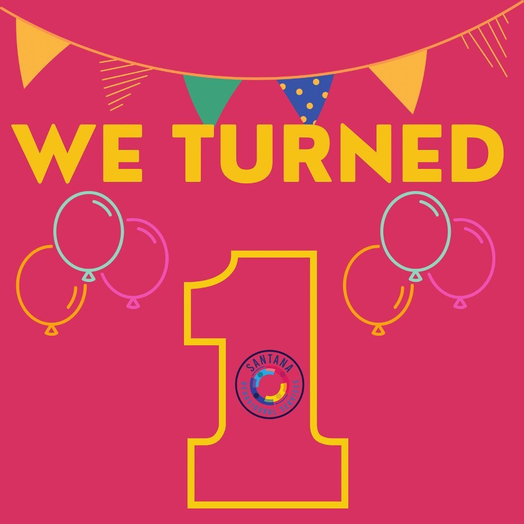This week #santanabehaviouralservices hit a huge milestone, one of many to come: we turned 1! 

Over the last year we have been quite busy which has helped our growth, our learning, and our continued passion for the science of #appliedbehavioranalysi