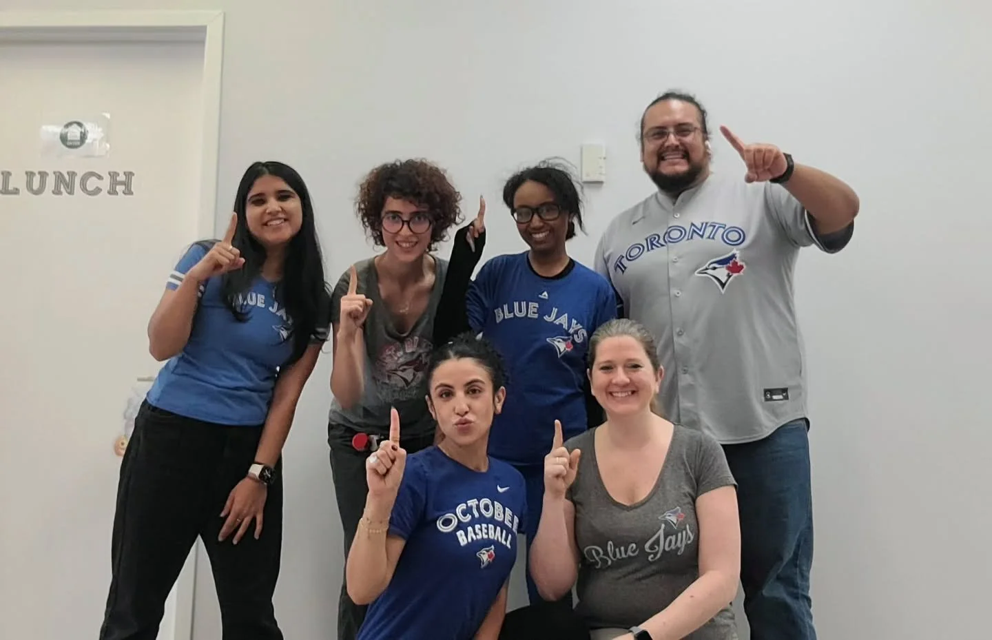 Our team is world series ready!!! 

Let's go @bluejays! 

#torontobluejays #bluejays #worldseries #mlb 
#SantanaBehaviouralServices #appliedbehavioranalysis #behaviour #behaviouranalysis #behavioranalyst #behaviourchange #behavioursupport #behaviours