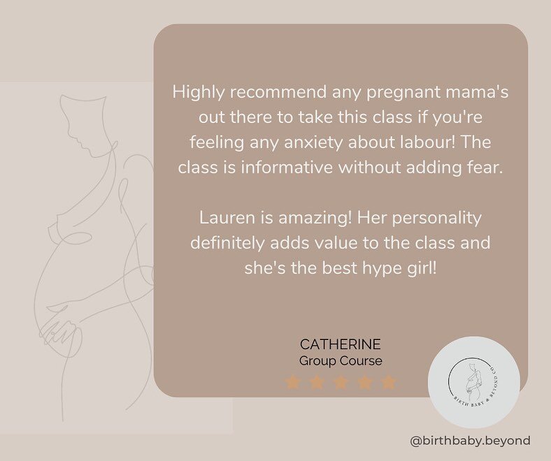 🌟 Raving Reviews from Our Amazing Clients! 🌟
⠀⠀⠀⠀⠀⠀⠀⠀⠀
We are thrilled to share some heartwarming feedback from our past clients who experienced our childbirth education classes. 💖👶✨
⠀⠀⠀⠀⠀⠀⠀⠀⠀
Don't just take our word for it! Join our upcoming cl
