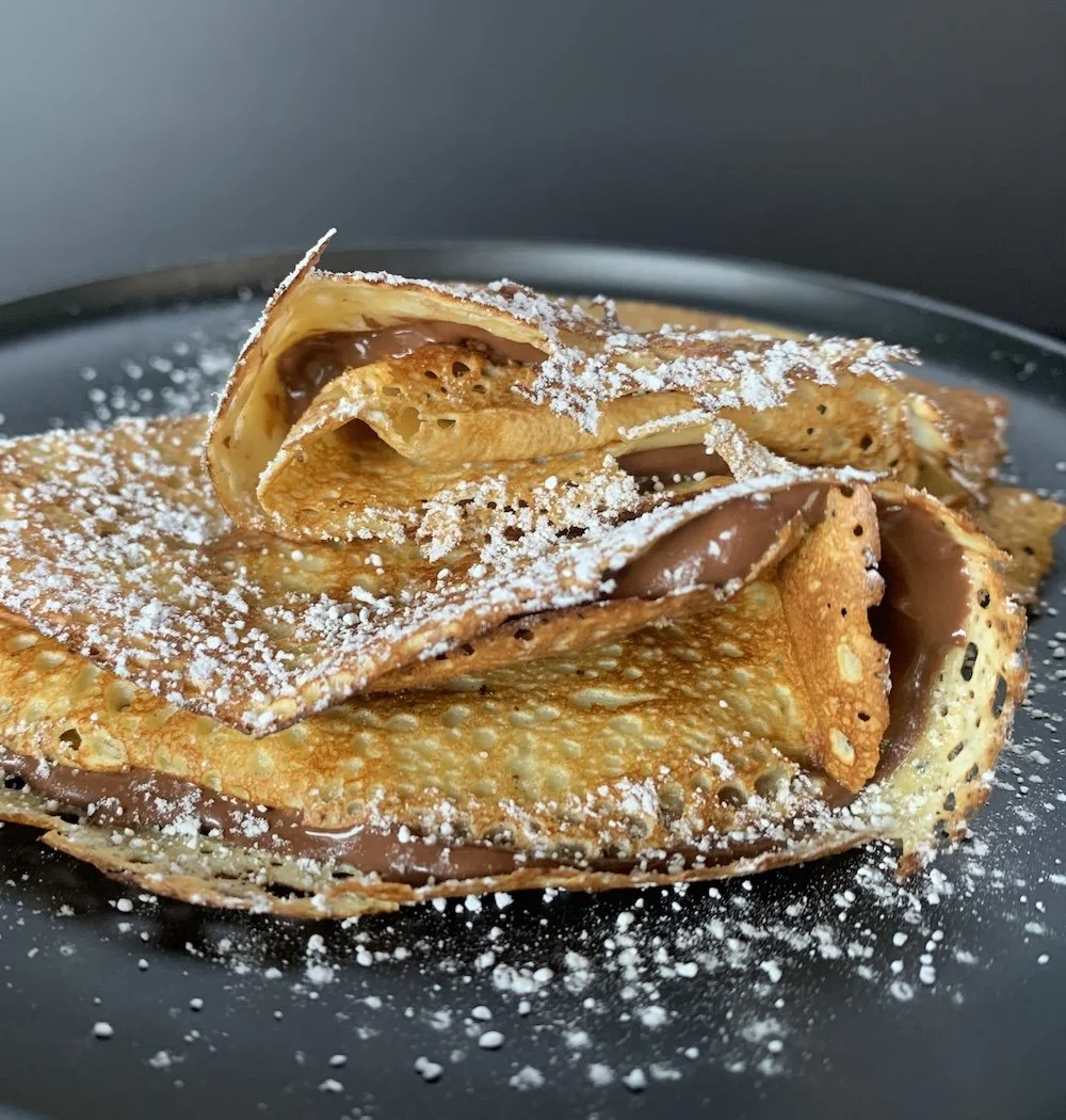 Nutella + Powdered Sugar