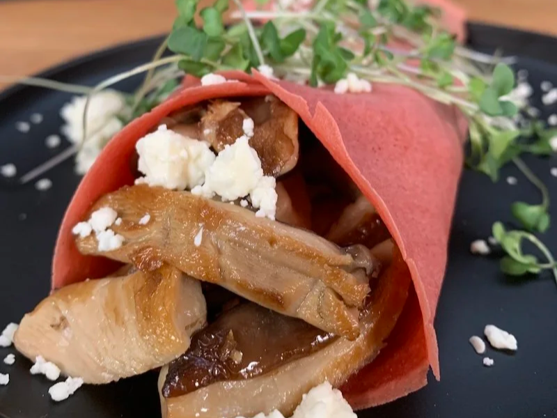Mushroom Crêpes
