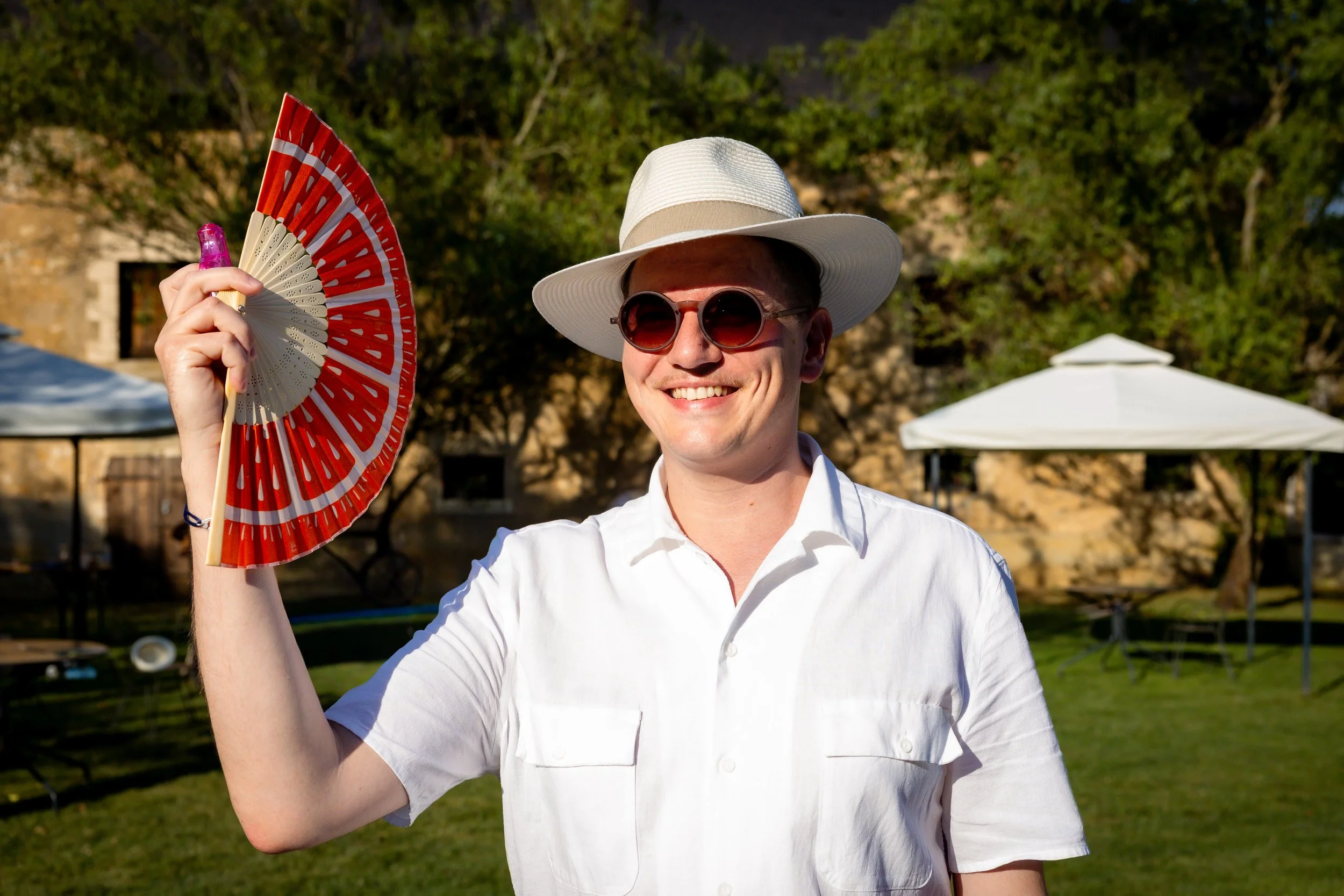 mariage sous la canicule en bourgogne