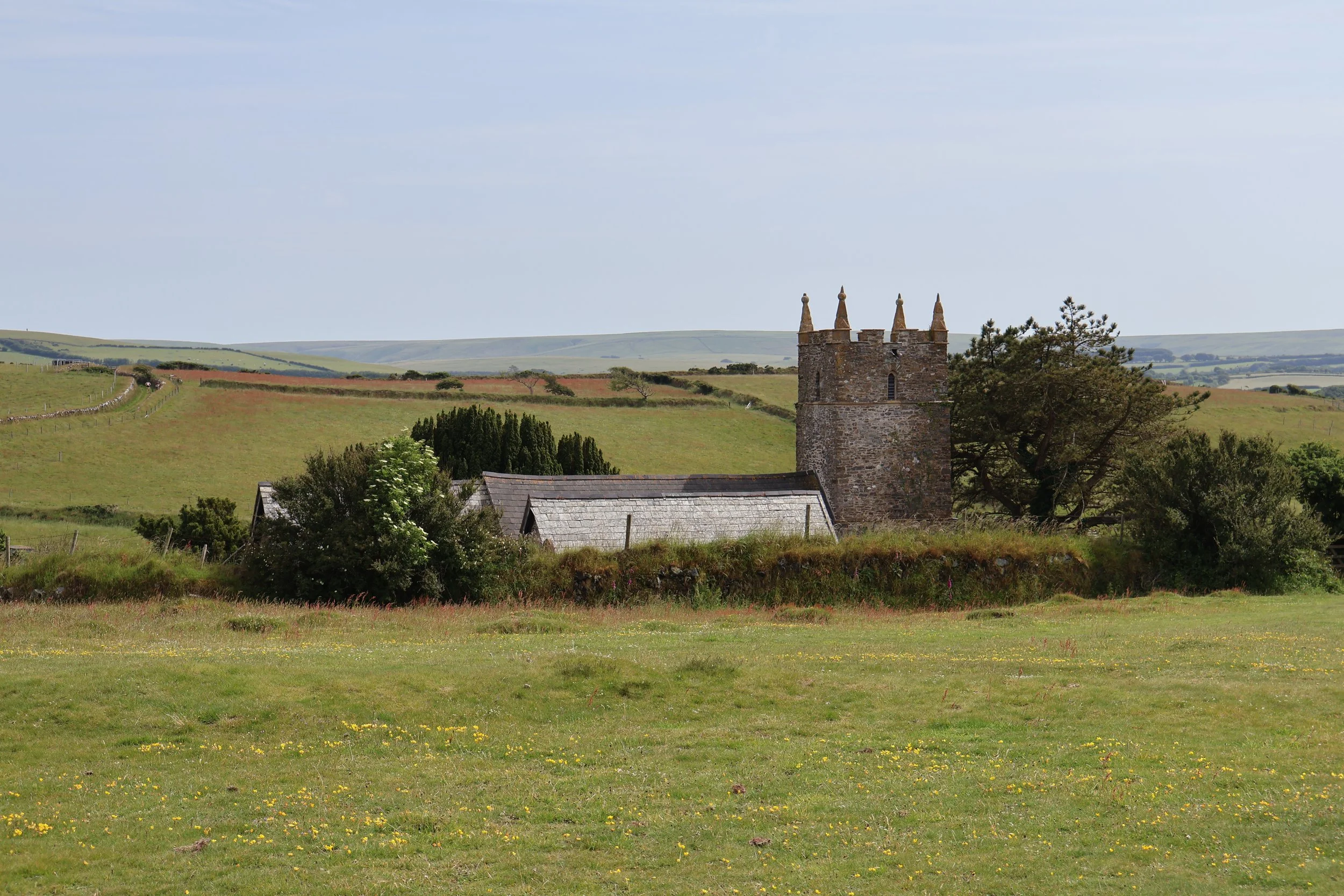 The church at Countisbury