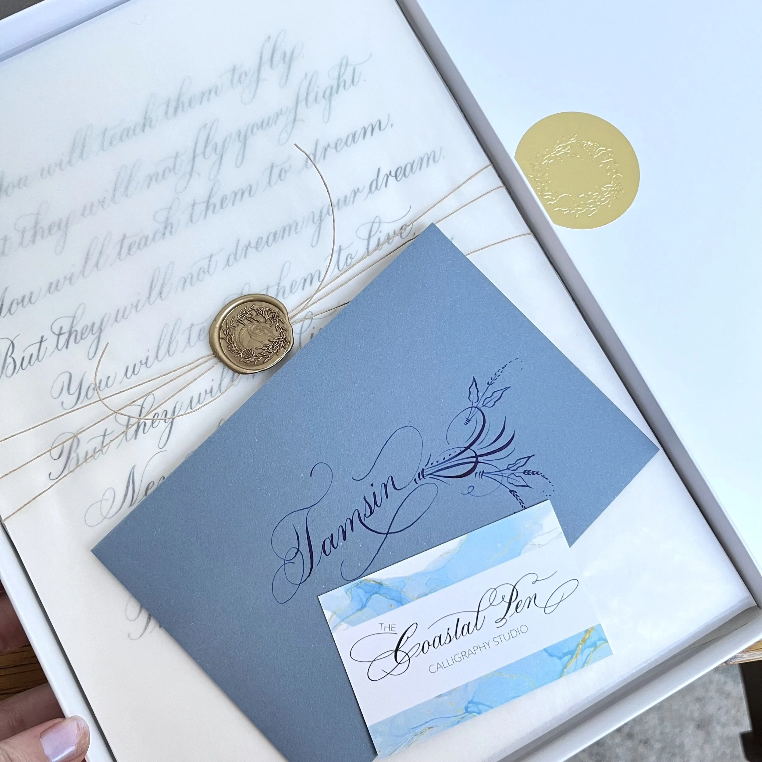 Calligraphy Gift Box