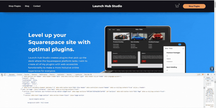 A Complete Guide to CSS Selectors in Squarespace 7.1 — Launch Hub Studio