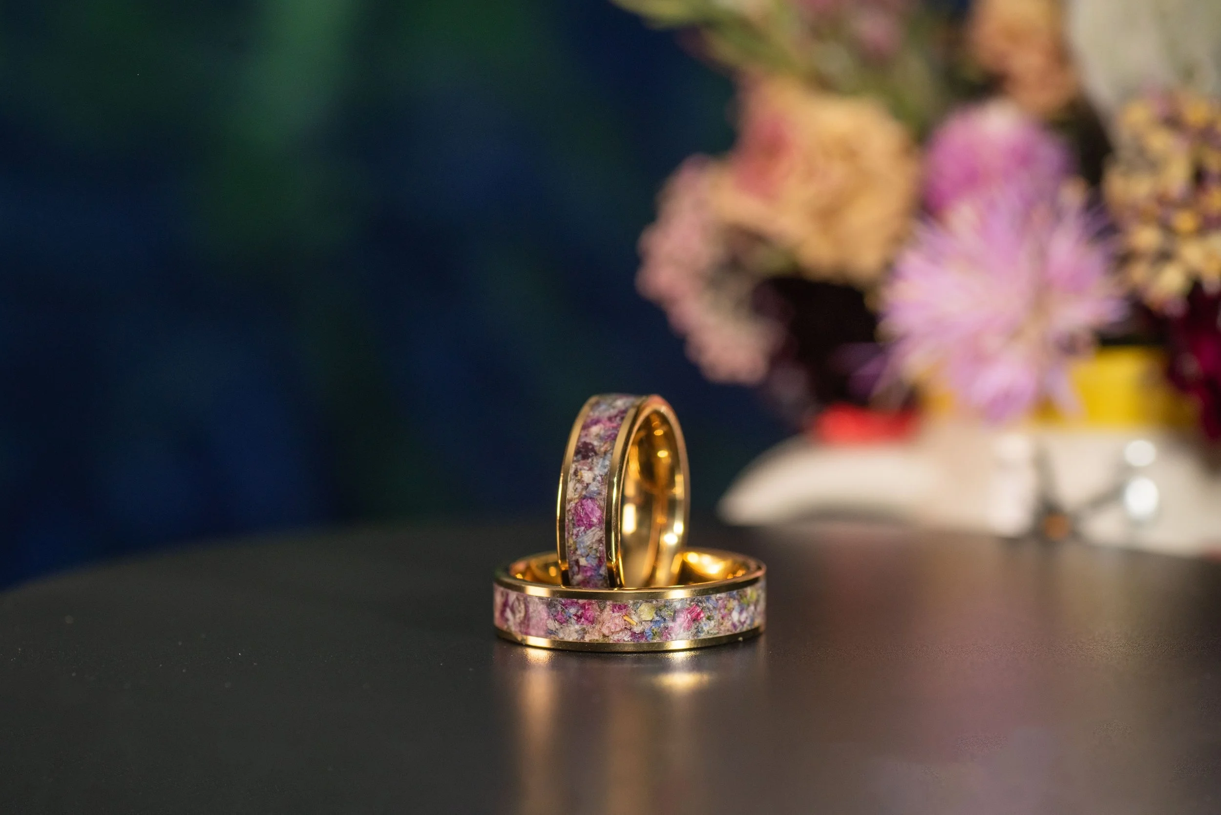 Bianca Flower rings