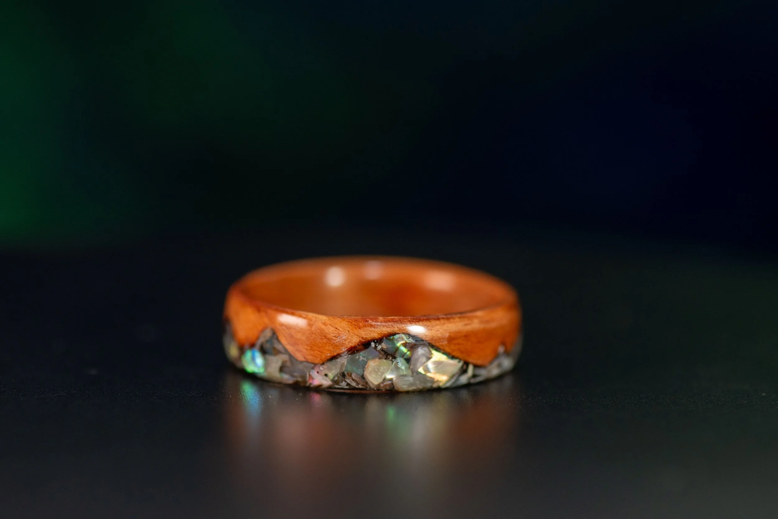 Redwood Mountain Ring with Abalone Mountains