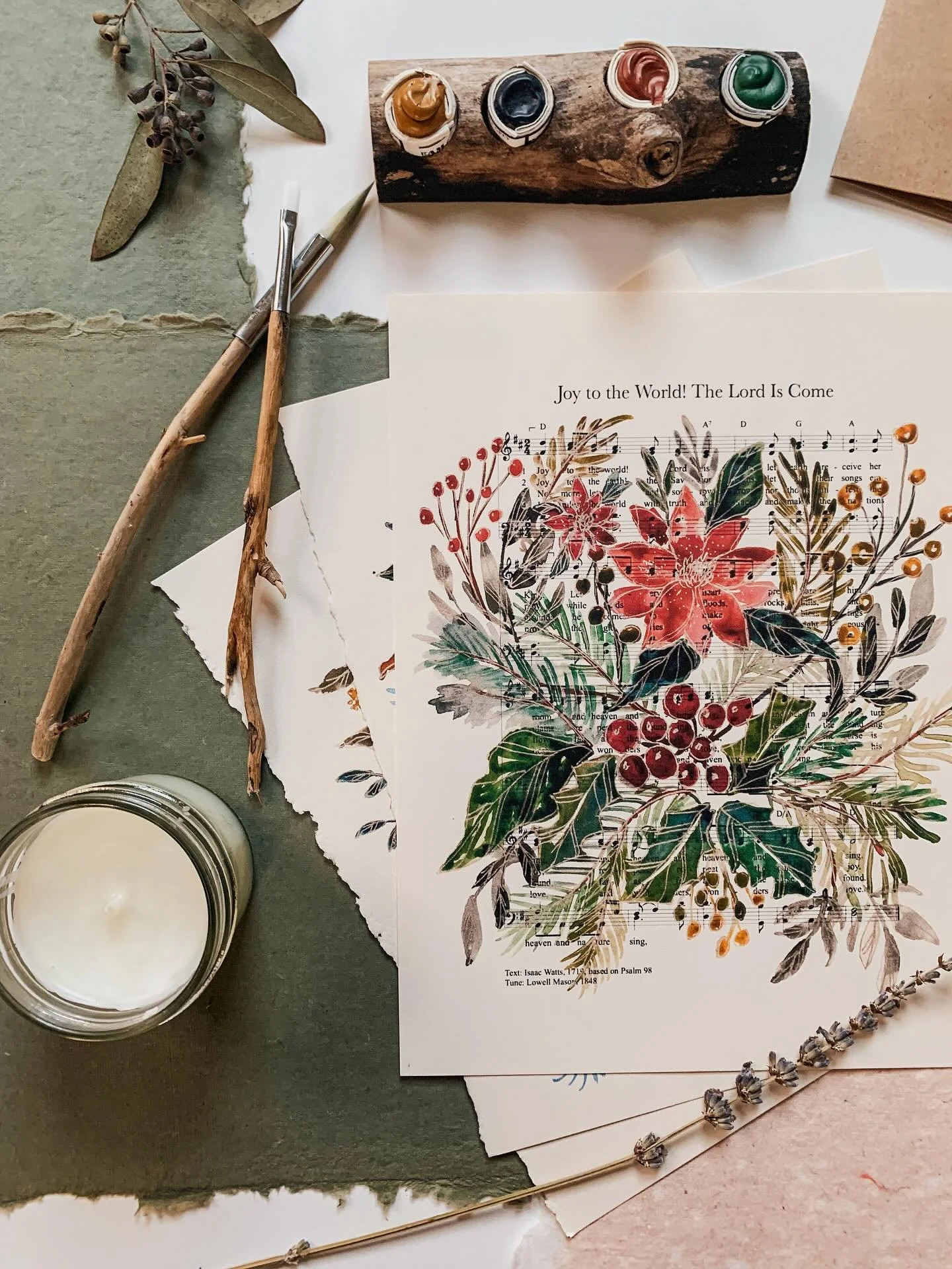 It&rsquo;s here! ✨ 
 
My Christmas Shop is officially open! I filled it with heirloom ornaments, hymn art, lettering pieces, and greeting cards to help you celebrate the hope, peace, and joy that come with Christ&rsquo;s birth.
 
As a little thank yo