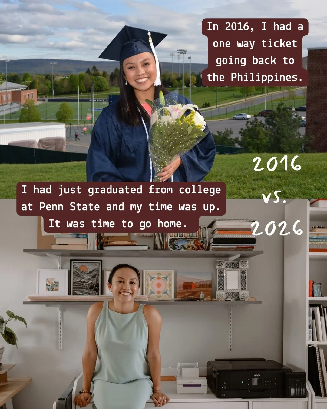 In 2016, I had a one way ticket going back to the Philippines.

I had just graduated from college at Penn State and my time was up. It was time to go home. 

Only&hellip; I wasn&rsquo;t sure if God was calling me home. 

I had only just encountered G