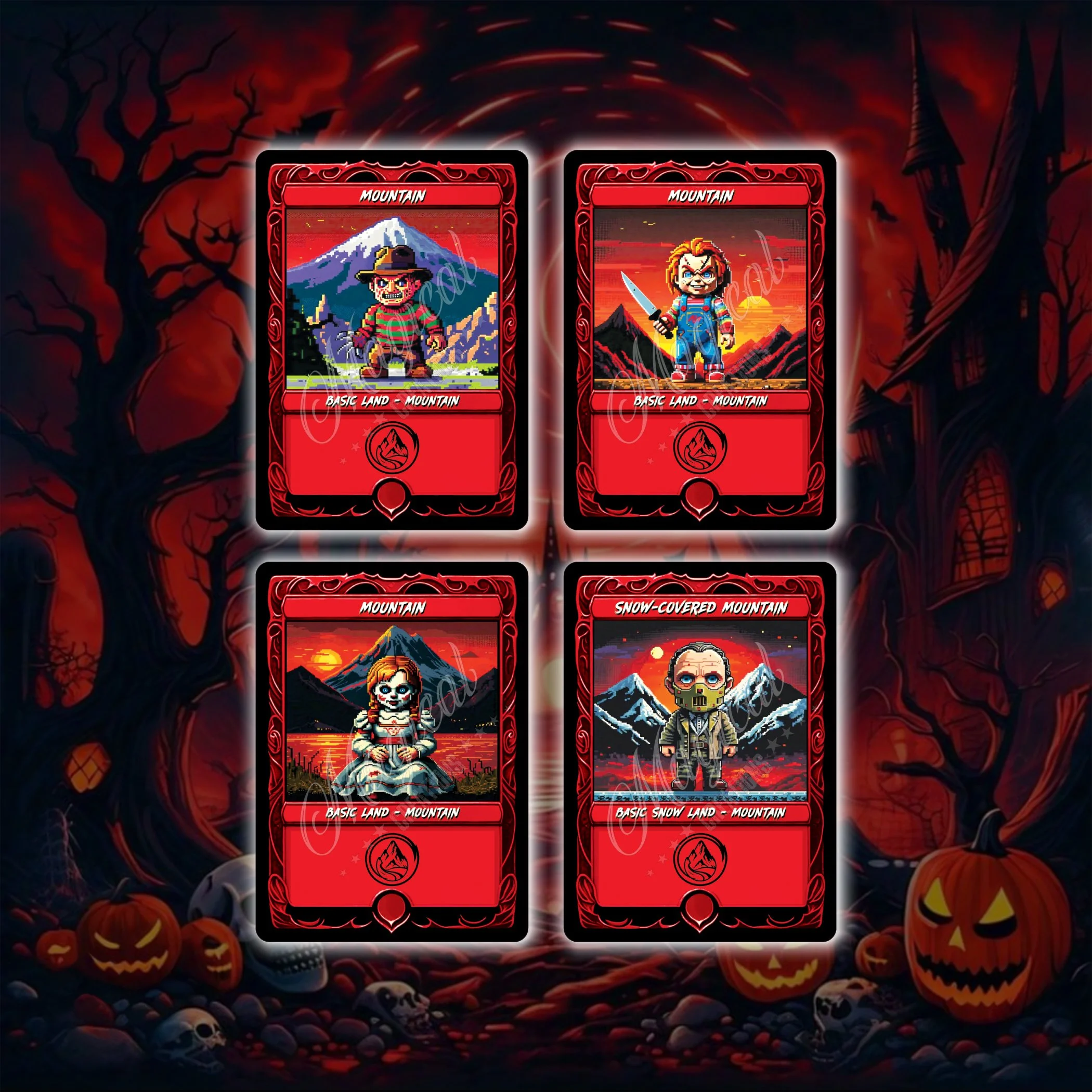 Horror Movie Villain Basic Lands5.jpg