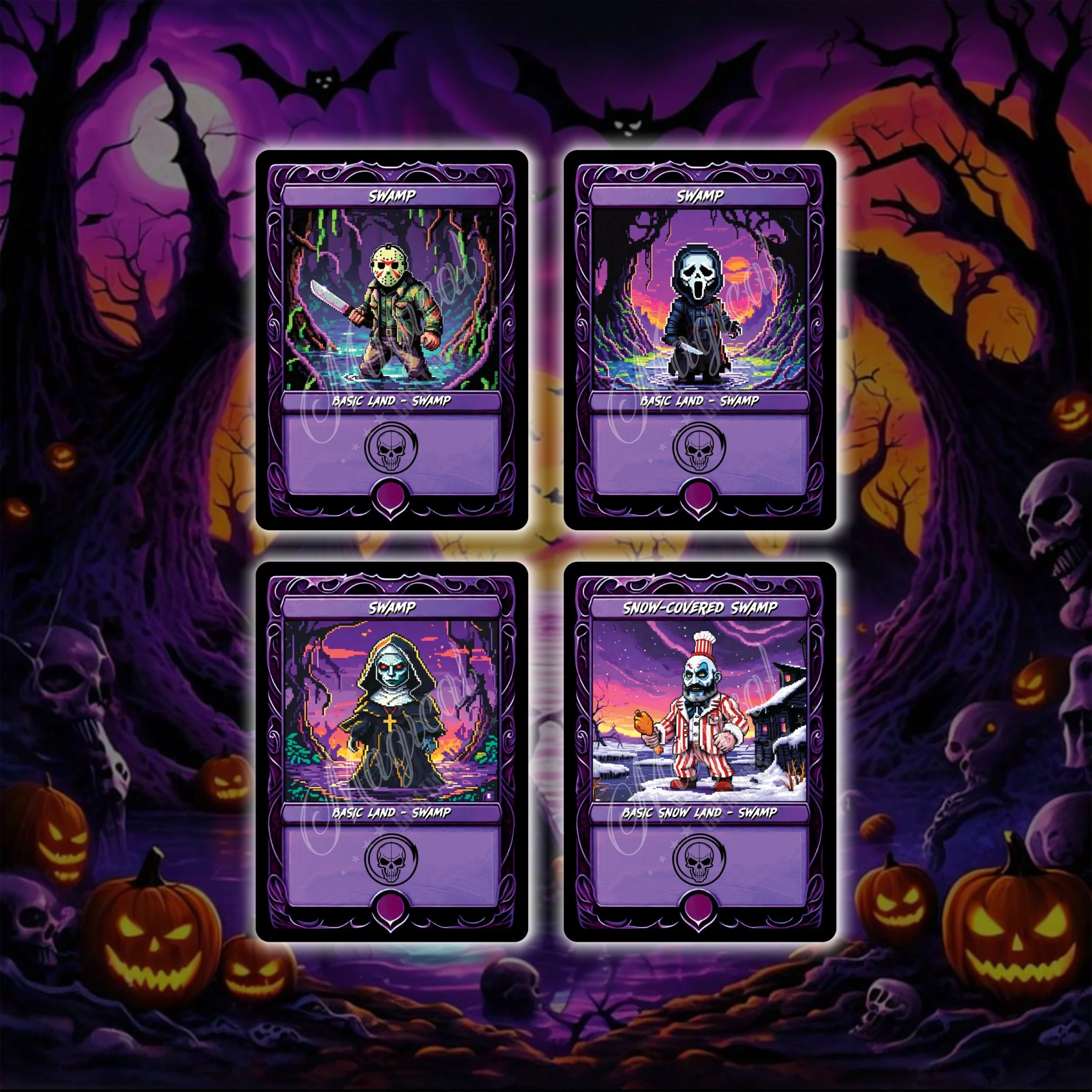 Horror Movie Villain Basic Lands3.jpg