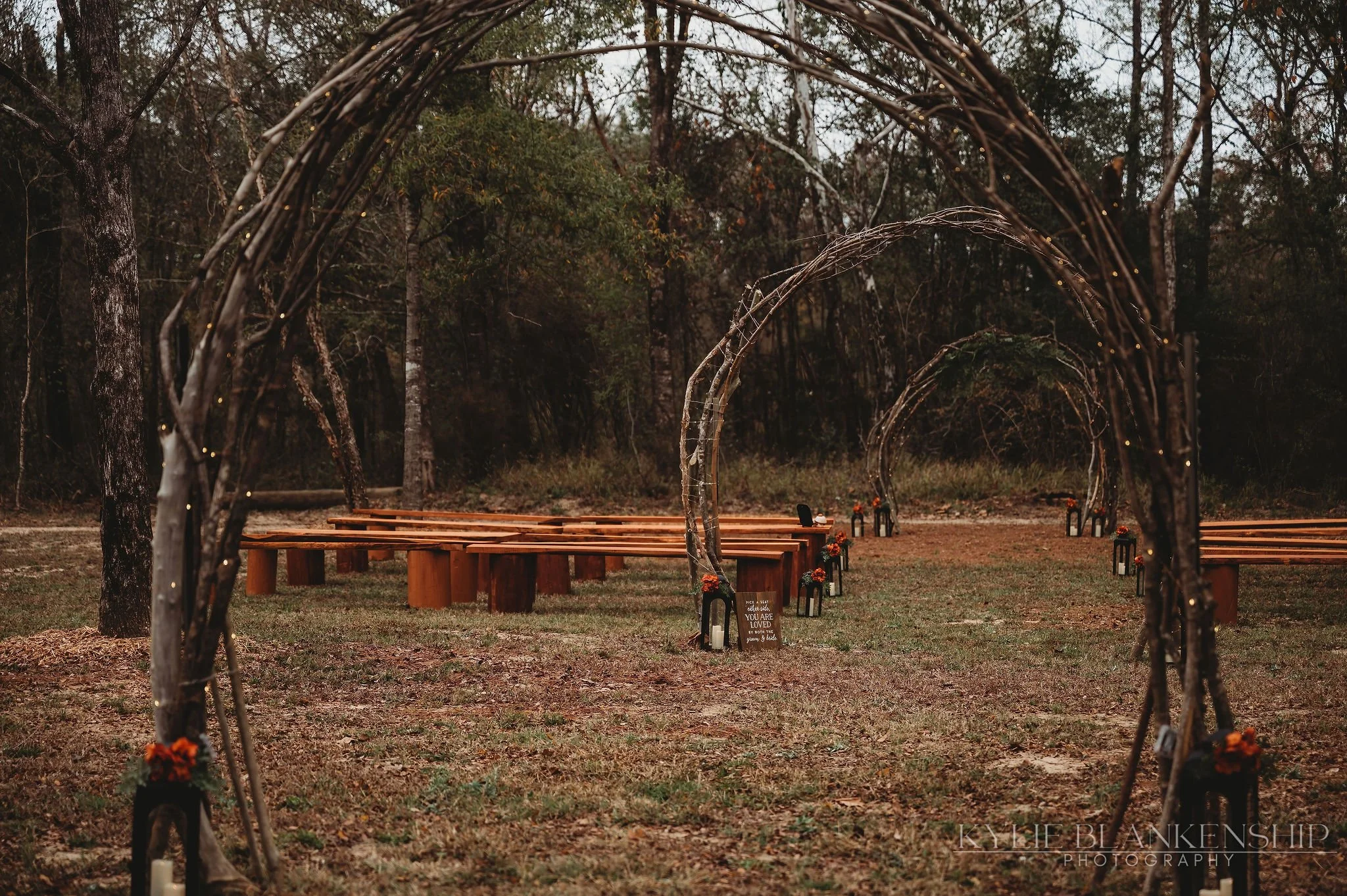 Romantic Forest Ceremony