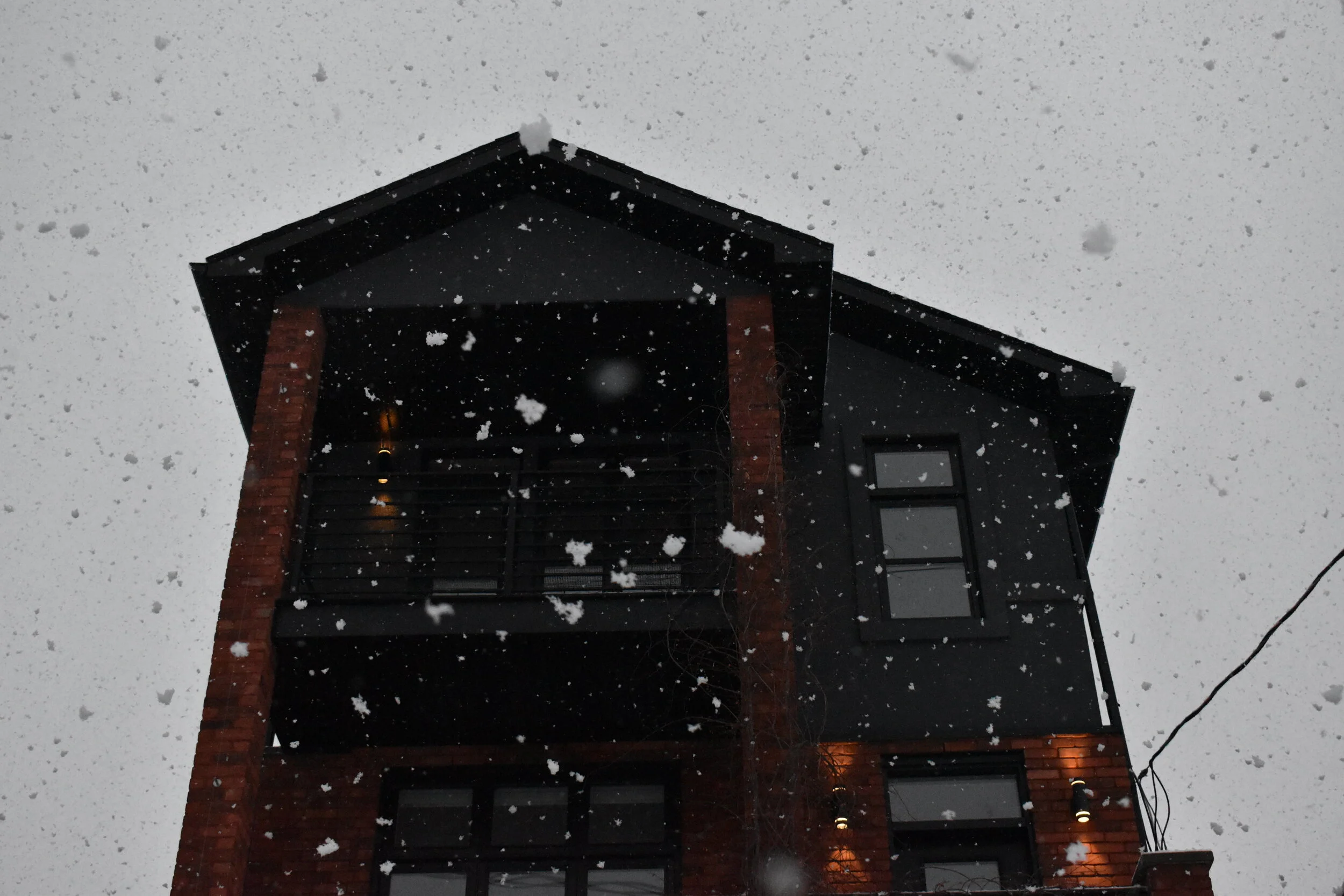 Snow fall, Ottawa, Ontario