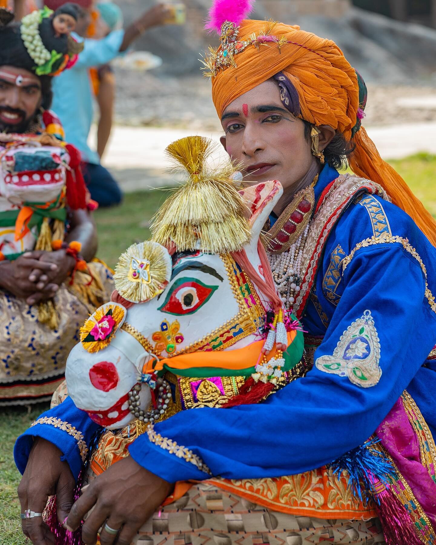 Portrait of a performer in Narlai, Rajasthan, India 🇮🇳 November, 2023.