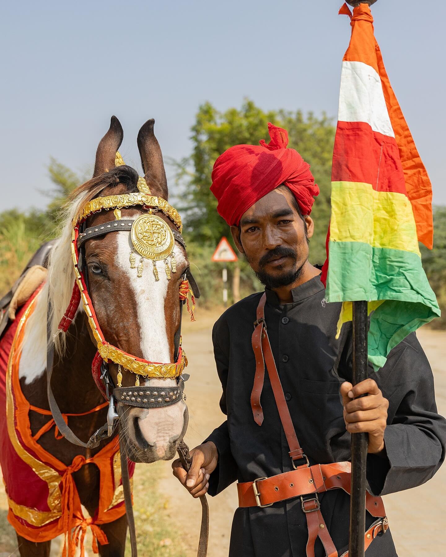 Man with a horse in Rajasthan, 2023.