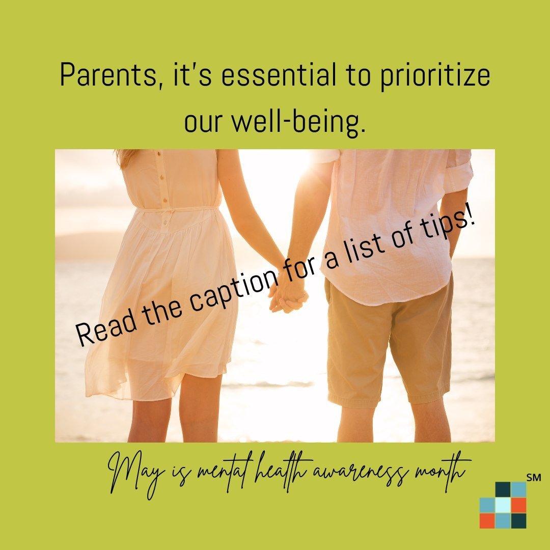 Parents, it's essential to prioritize our well-being. Here are some simple tips! 

⏲️ Prioritize self-care: Take time for yourself each day.
🤝 Reach out for support when you need it.
🚫 Set boundaries and learn to say no.
📆 Stay organized to avoid 