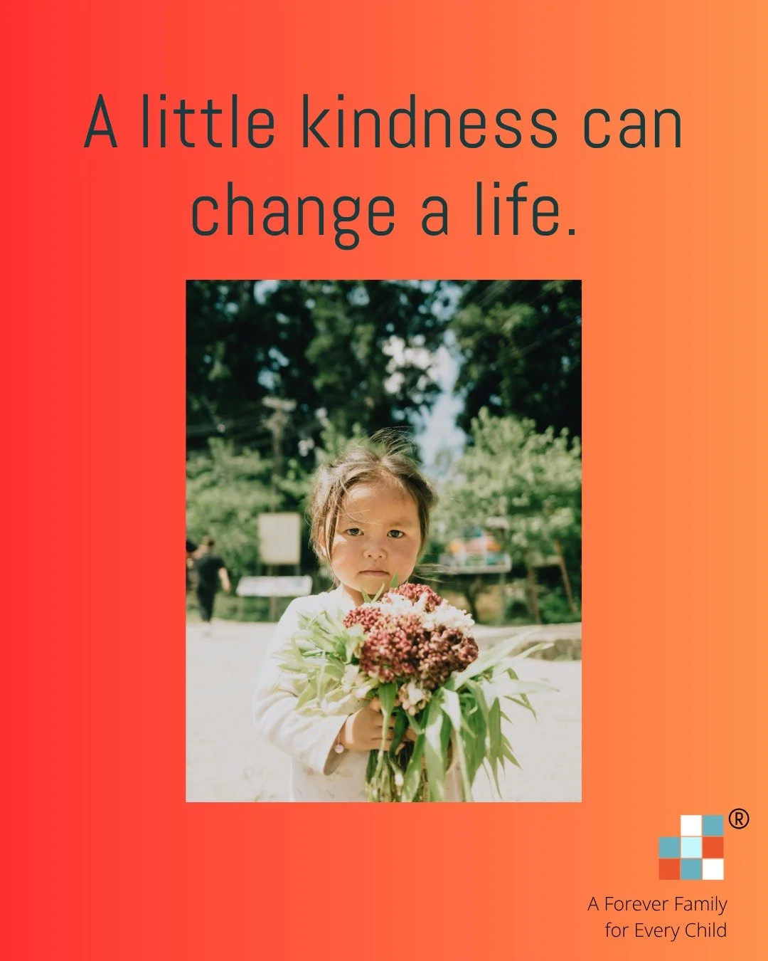 A little kindness can change a life. 💛

On World Kindness Day, let&rsquo;s remember &mdash; adoption itself is an act of kindness that ripples far beyond one family. Every kind word, resource shared, or moment of empathy helps build a world where ev
