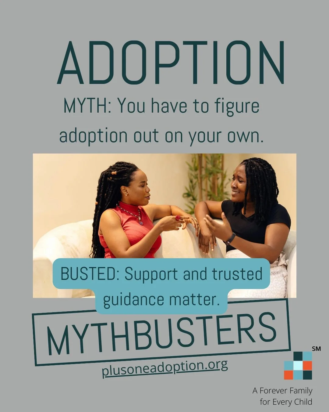 BUSTED 💥 You&rsquo;re not alone on your adoption journey.

Education, community, and trusted resources make a real difference &mdash; and that&rsquo;s why support matters.

If adoption is part of your 2026 plan, we&rsquo;re here to walk alongside yo
