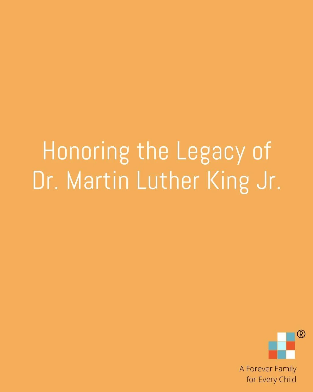 Today, we honor the legacy of Dr. Martin Luther King Jr. ✨

His vision of justice, service, and community reminds us that every family&rsquo;s journey matters.

As we reflect, we&rsquo;re grateful to be part of work rooted in compassion, dignity, and