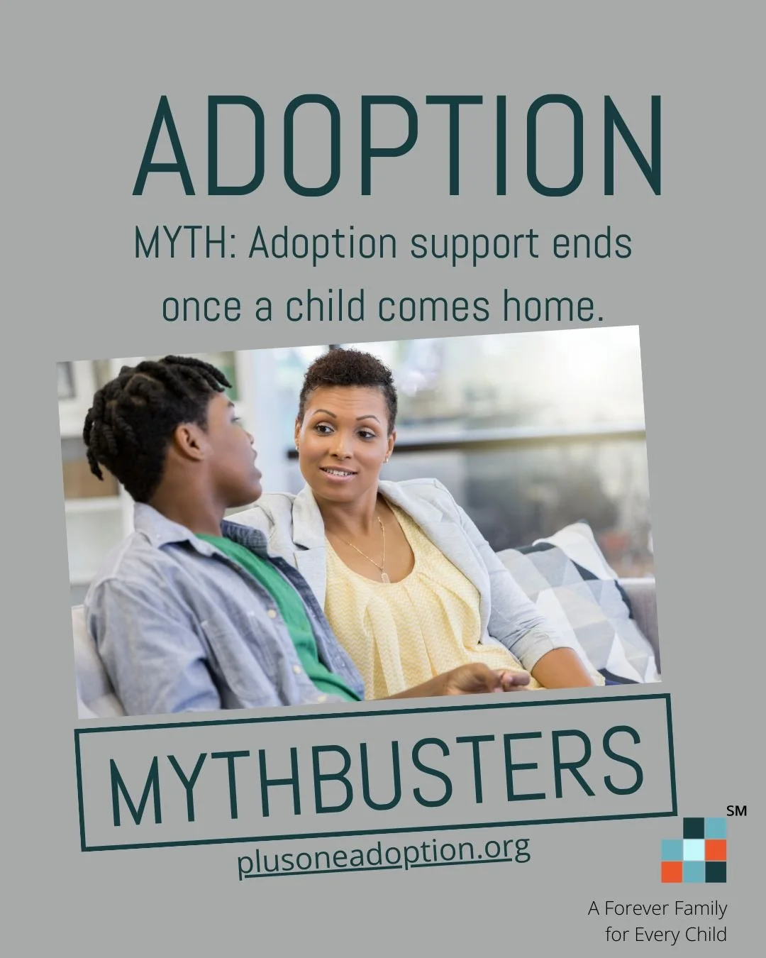 💥 BUSTED: Adoption isn&rsquo;t a moment &mdash; it&rsquo;s a journey.

Support matters:
&bull; Before adoption
&bull; During the process
&bull; After placement
&bull; As families and children grow

Education, community, and vetted resources help fam