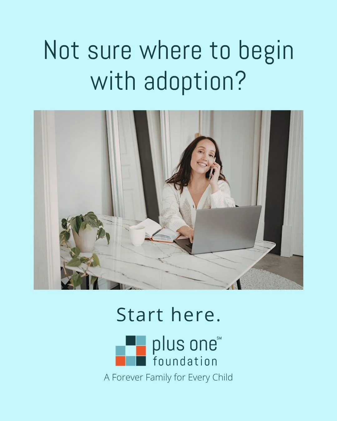 Not sure where to begin with adoption?

Start here:

✔️ Learn your options
✔️ Understand the process
✔️ Connect with trusted professionals

You don&rsquo;t have to figure it out on your own&mdash;and you shouldn&rsquo;t.

That&rsquo;s why Plus One Ad