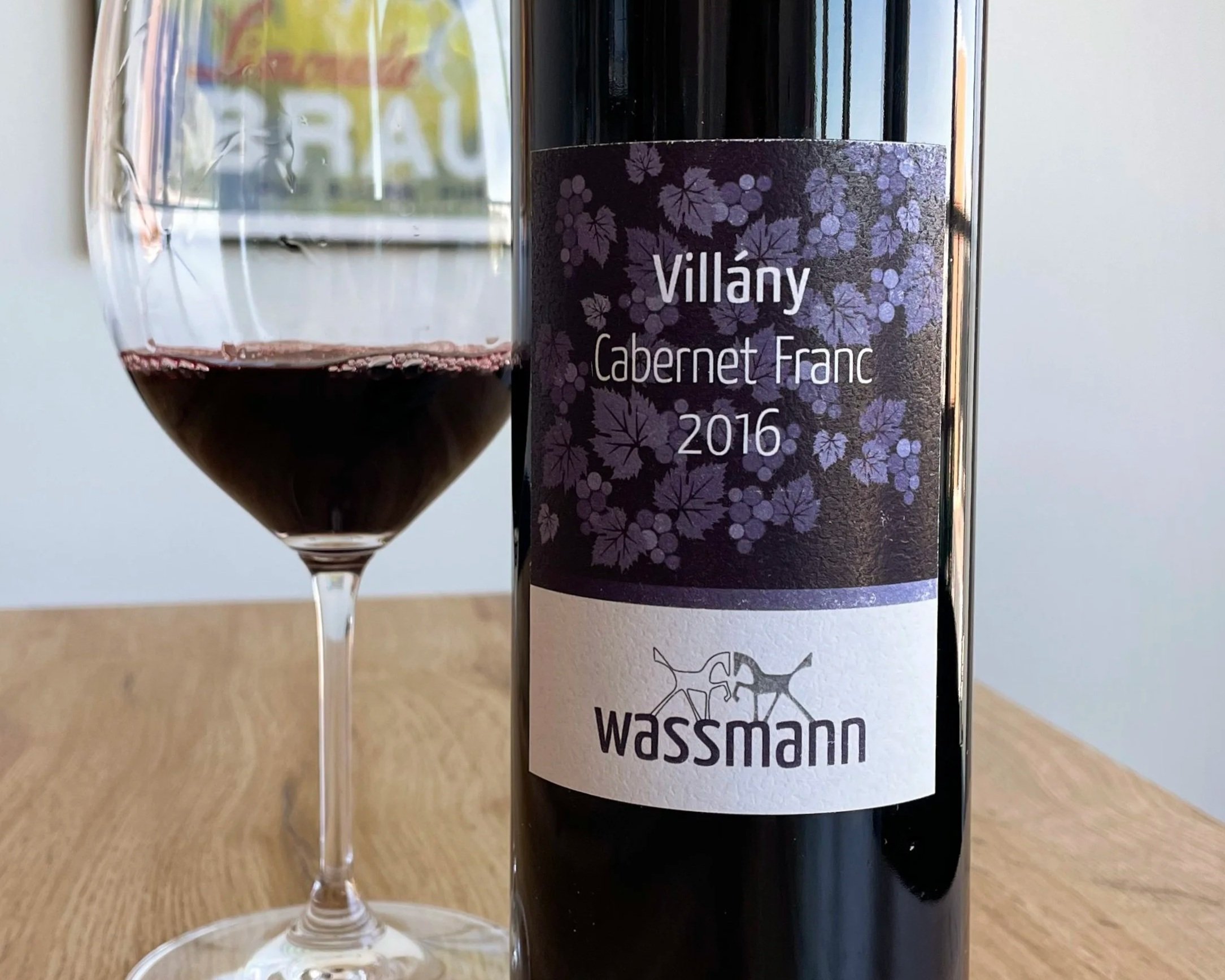 Wassmann, 2016 Cabernet Franc, Villány, Pannon, Hungary