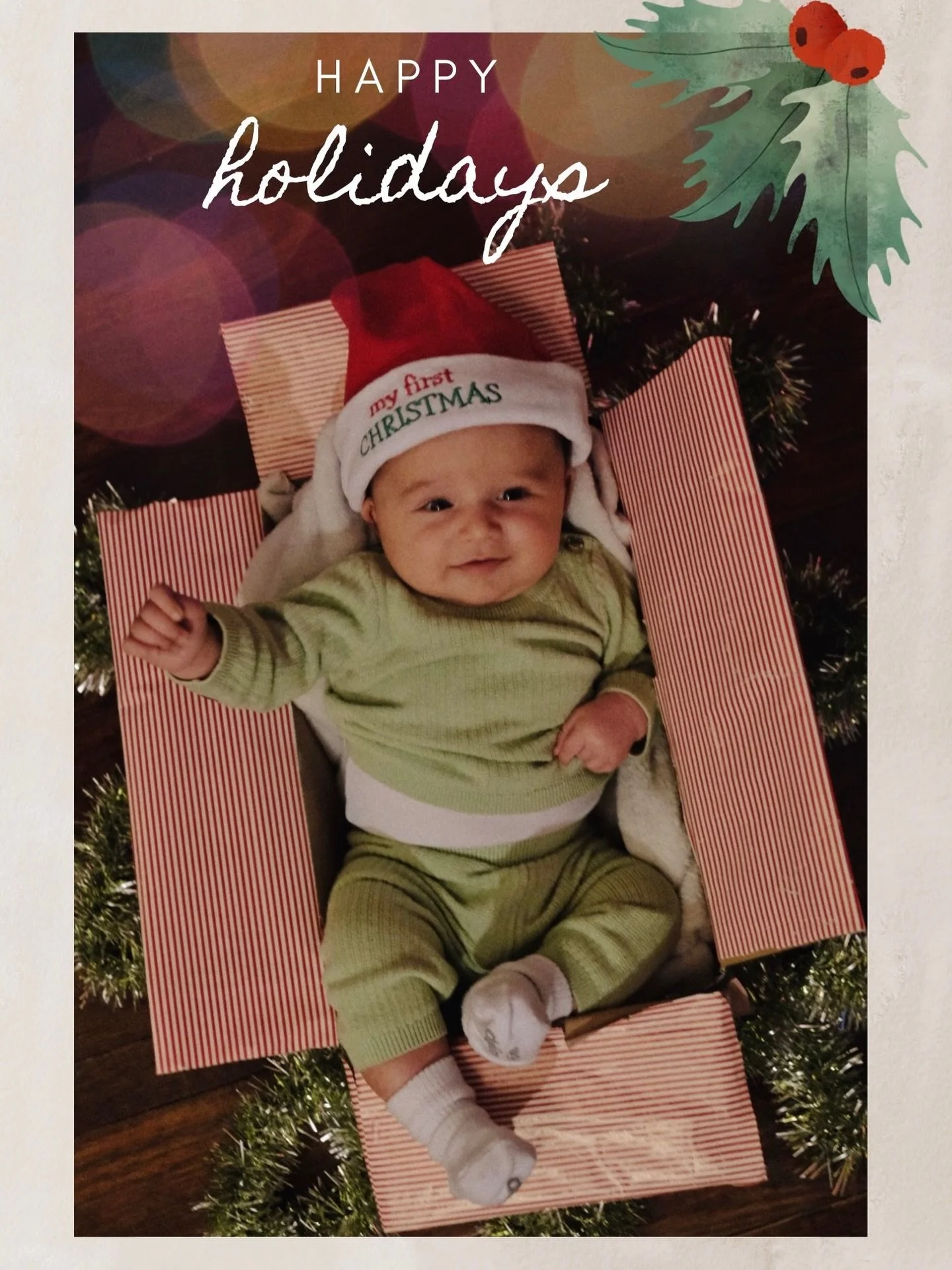 Happy 🎄 Holidays 

from the newest member of BB 🥹✨