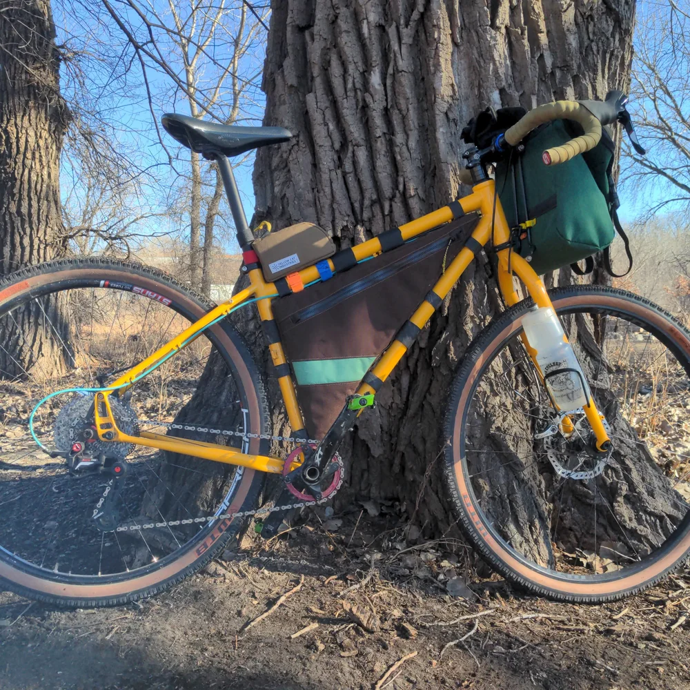 bikepacking frame bags — Yellow Cat Industries, Bikepacking and