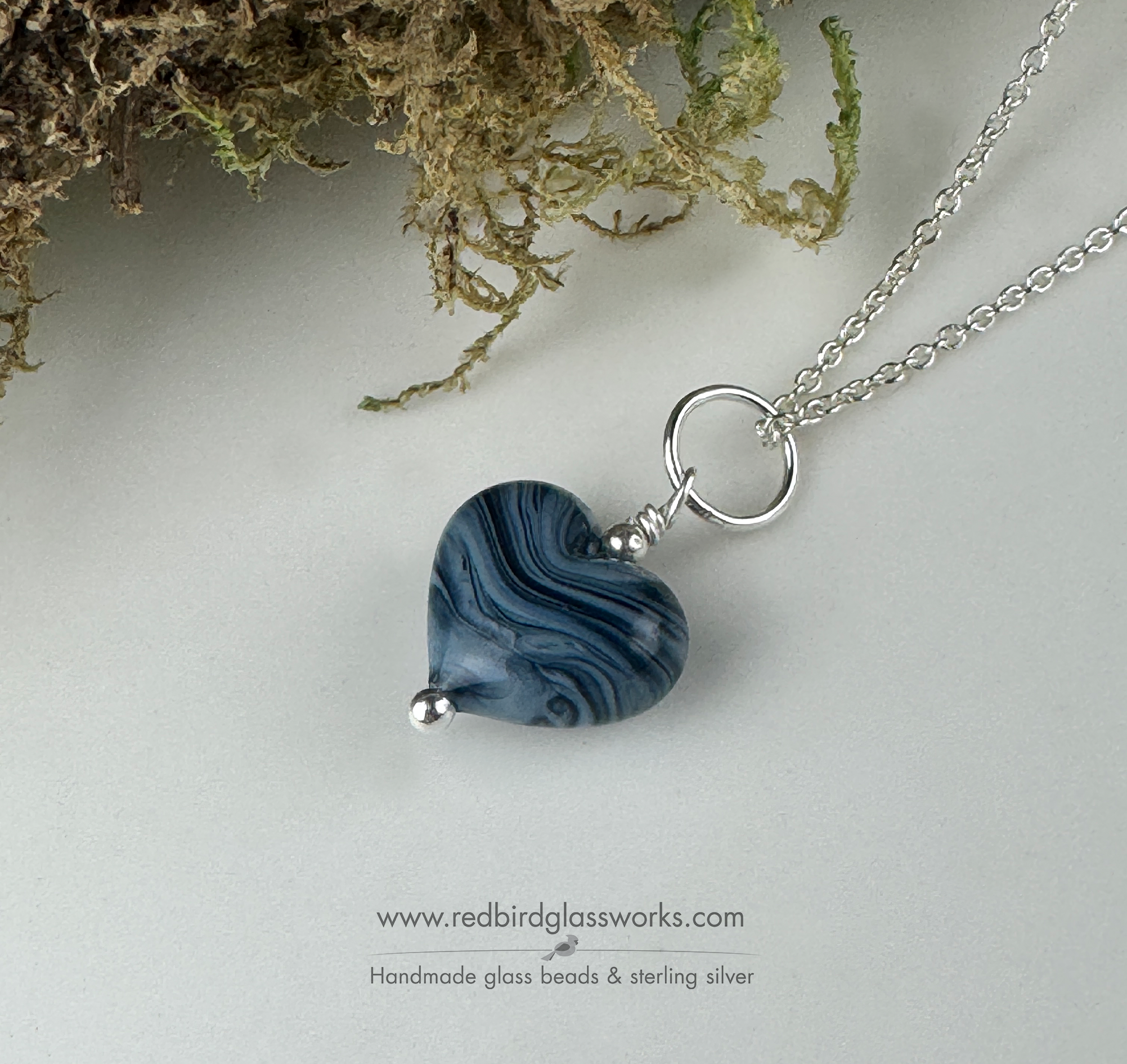 Denim Dainty Heart
