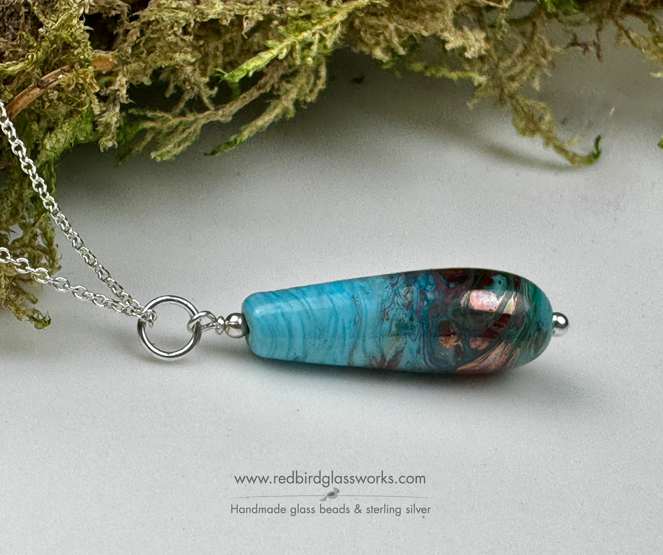 Turquoise Copper Pendant