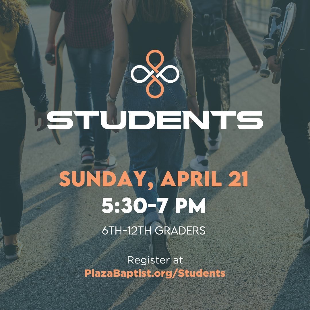 Come join us for our first Student Hangout this Sunday from 5:30-7PM! We will have pizza and time to hang out and play games. 

See the link in our bio to register!