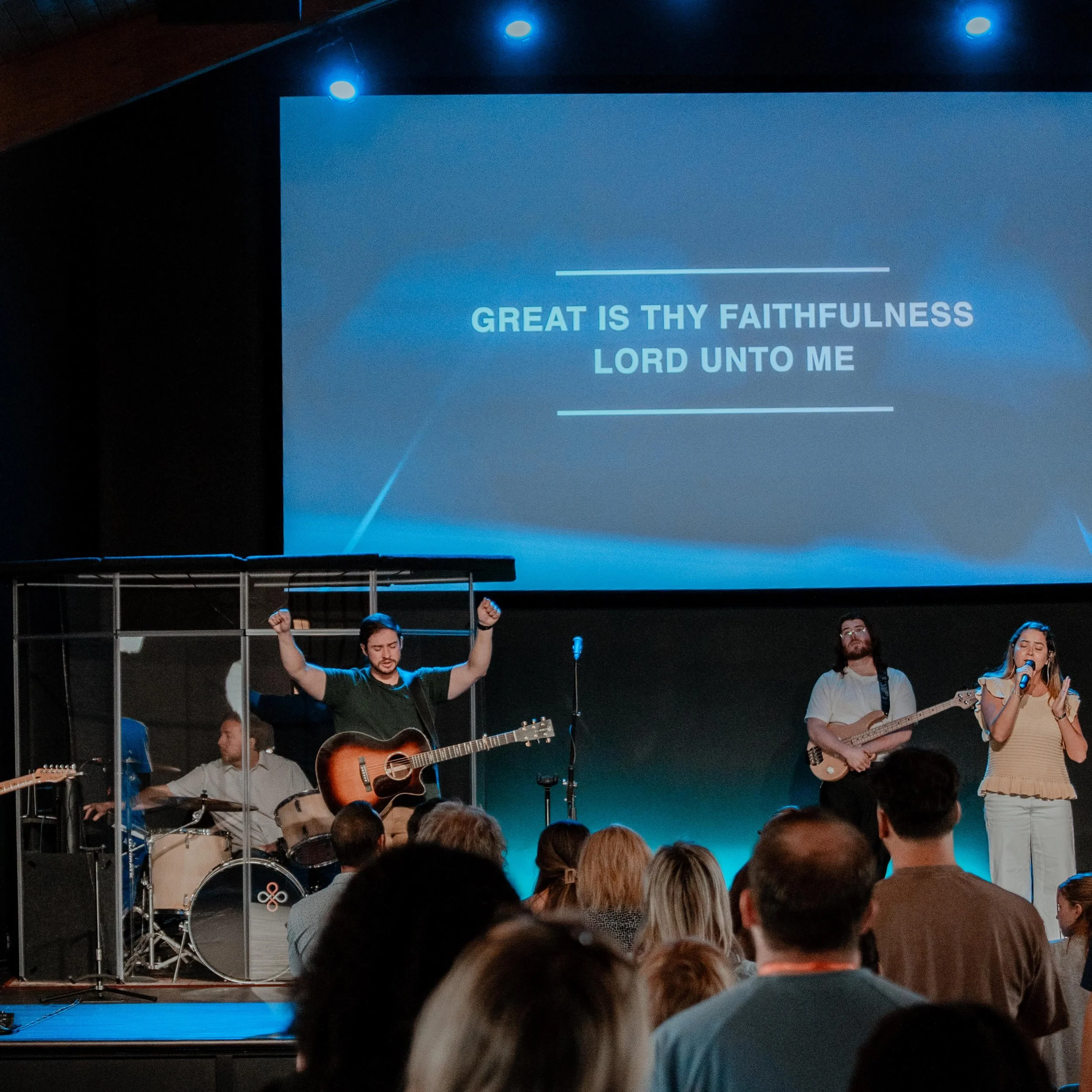 Ooooooooohhhh that transition from Great Is Thy Faithfulness to Promises really hit didn&rsquo;t it?! What a wonderful morning together with you! See you next Sunday at 9:30 &amp; 11. ☀️