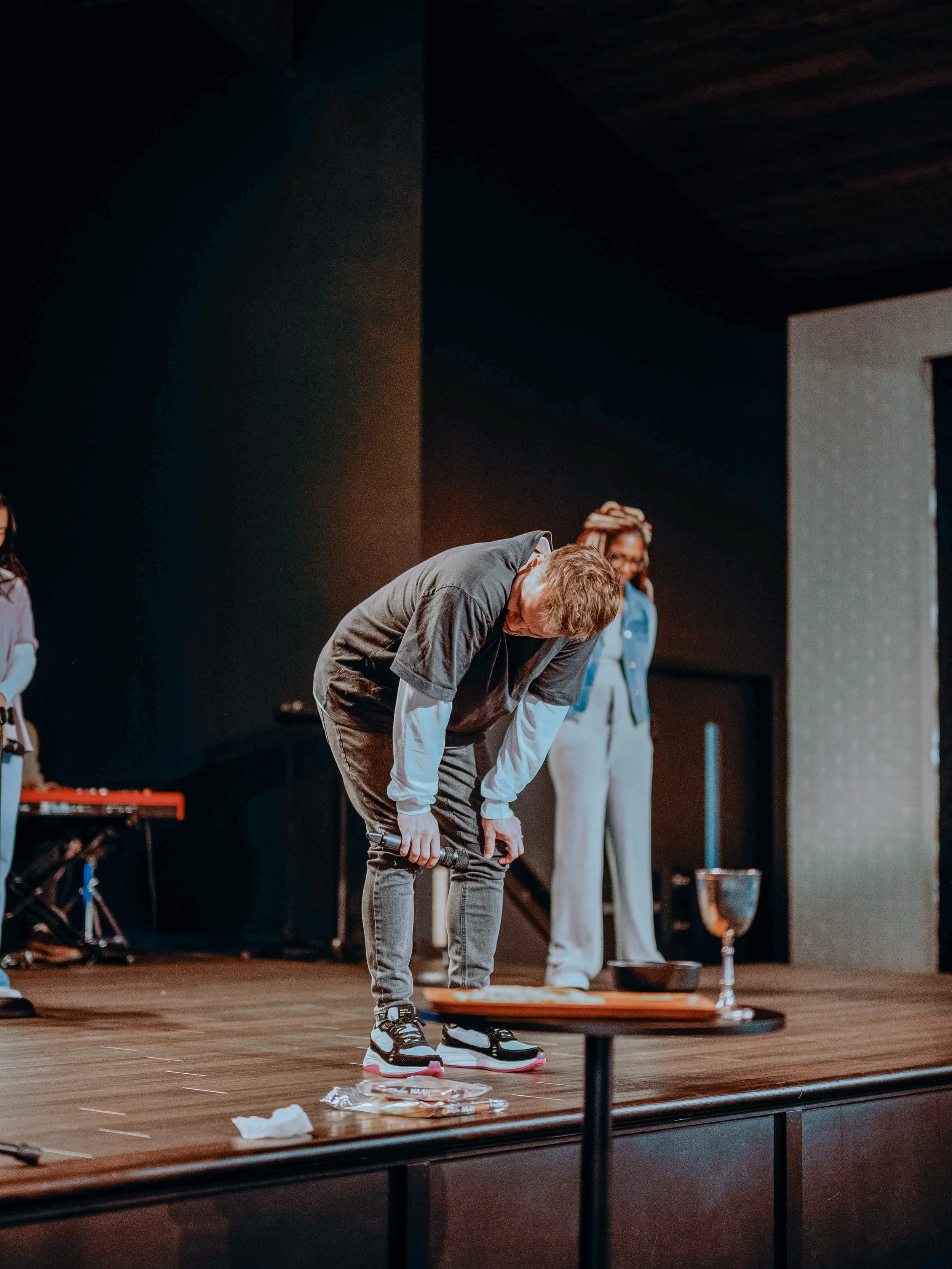 Sometimes when you come to church and see all your friends and the sermon hits a little too good and it&rsquo;s a Lord&rsquo;s Supper day AND THEN the band does the EXTENDED VERSION of Son Of Suffering&hellip;the Holy Spirit just takes you out. We ge