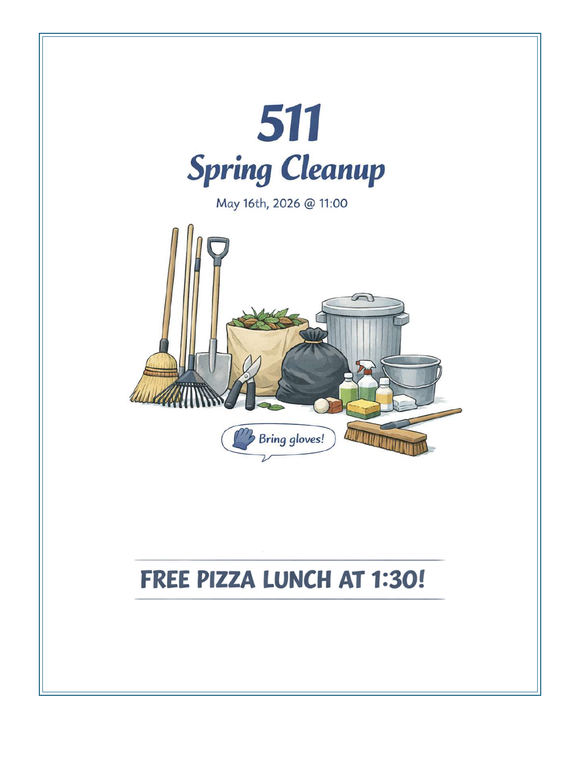511 Spring Clean-up