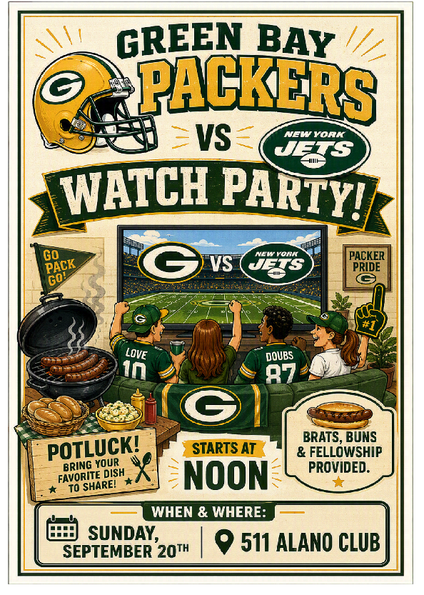 Packers Watch Party