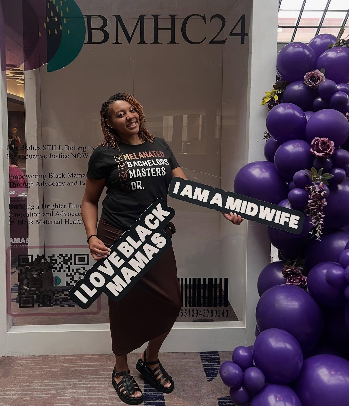 It&rsquo;s National Midwives Week.
This week, we honor Black Midwives past and present. 
Dr. Jessica Brown is Certified Nurse Midwife (CNM) and Doctor of Nursing Practice. She is a Sankofa Board Member and advisor to the Sankofa Doula Collective. Jes