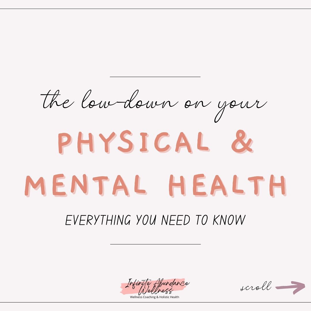 .
❤️Having optimal physical and mental health is vital for our overall wellbeing and lives.

❤️Being aware of what puts pressure on our physical and mental health, as well as daily strategies that we can implement, help us to regulate our emotions an
