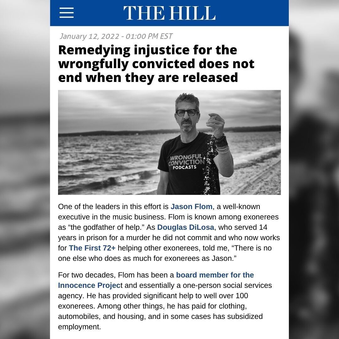 ⚡️ @thehill: Remedying Injustice For The Wrongfully Convicted Does Not End When They Are Released. ⚡️

#lavaforgood #criminaljusticesystem #wrongfulconviction #truecrime #justice #criminaljusticereform #socialjustice #foodforthought #podcast #thepres