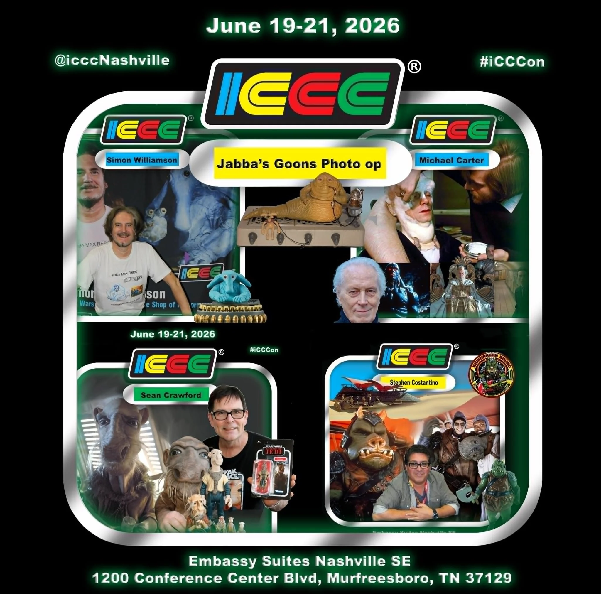 Group Photo Op - Jabba's Goons Presale - ICCCon Exclusive