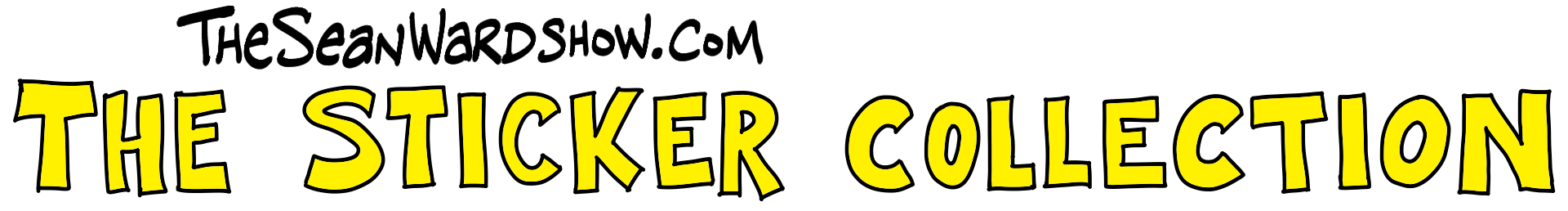 Sean Ward Sticker collection