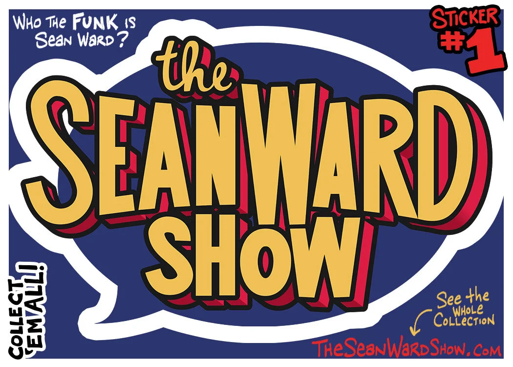 Sean Ward Logo Sticker