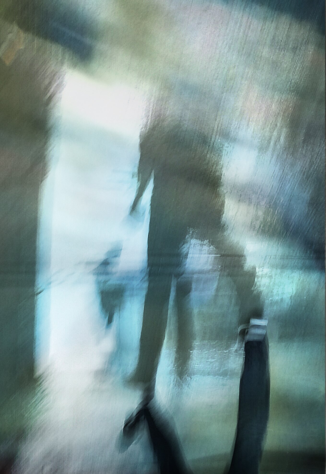 Self-Portrait (Chicago Loop), 2016, digital photo