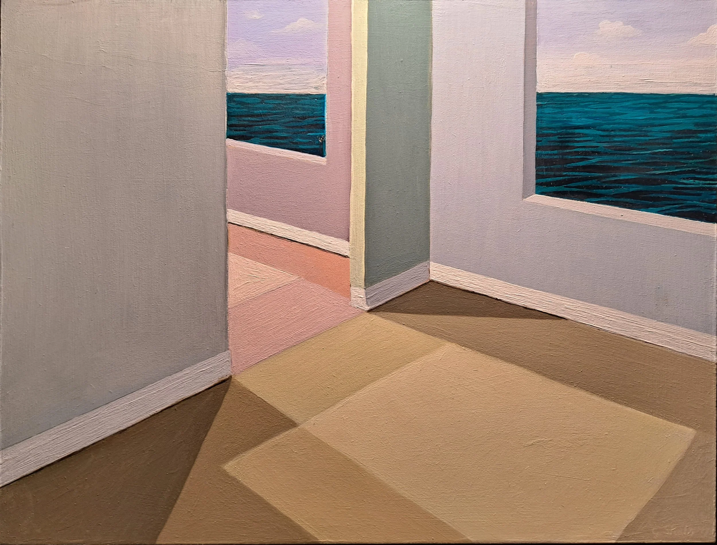     Empty Room Full  , 2016-2022  Oil on panel, 12 x 16 in., Available for purchase   