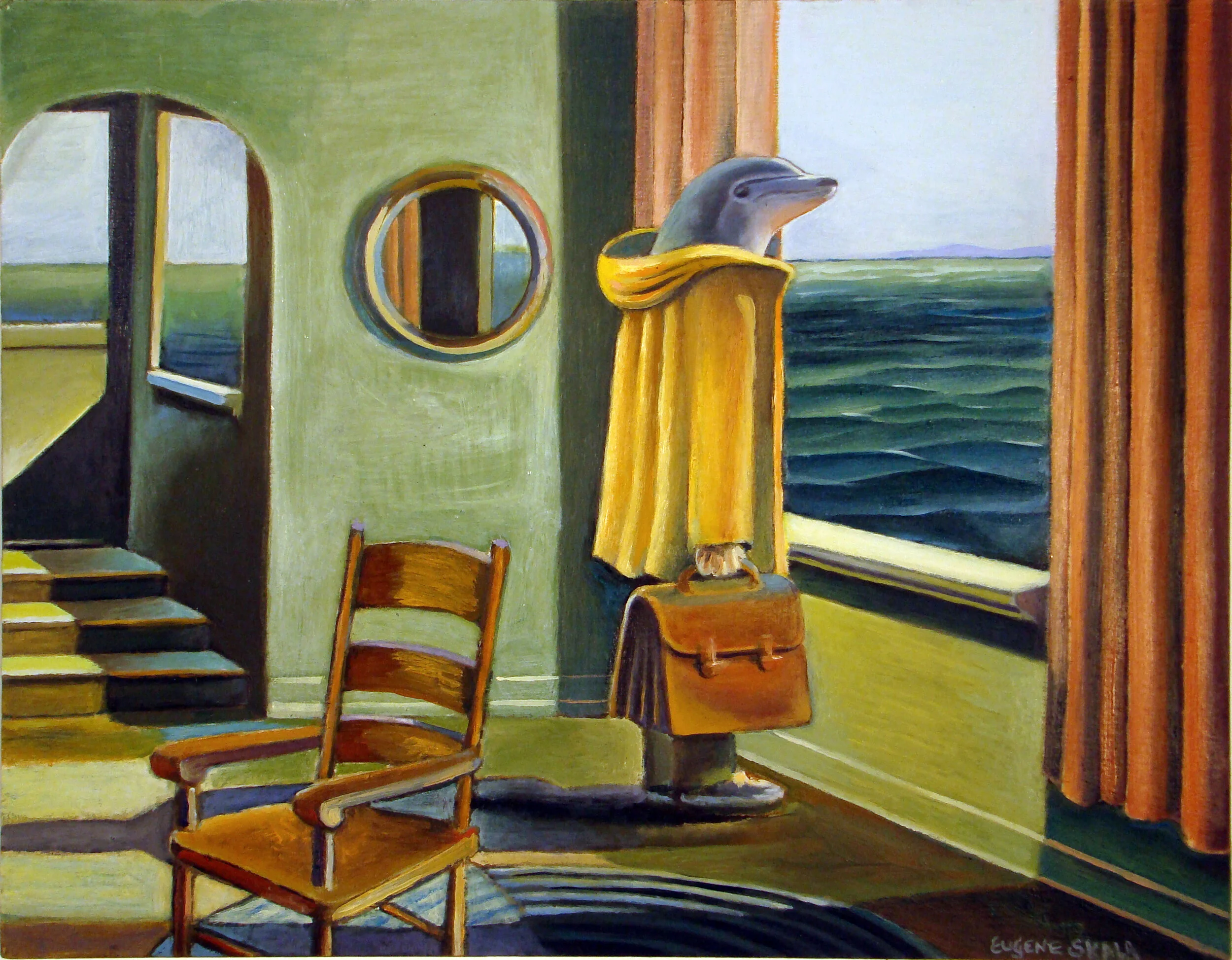     Mr. Hopeful  , 2010  Oil on panel, 12 x 16 in., Private collection  