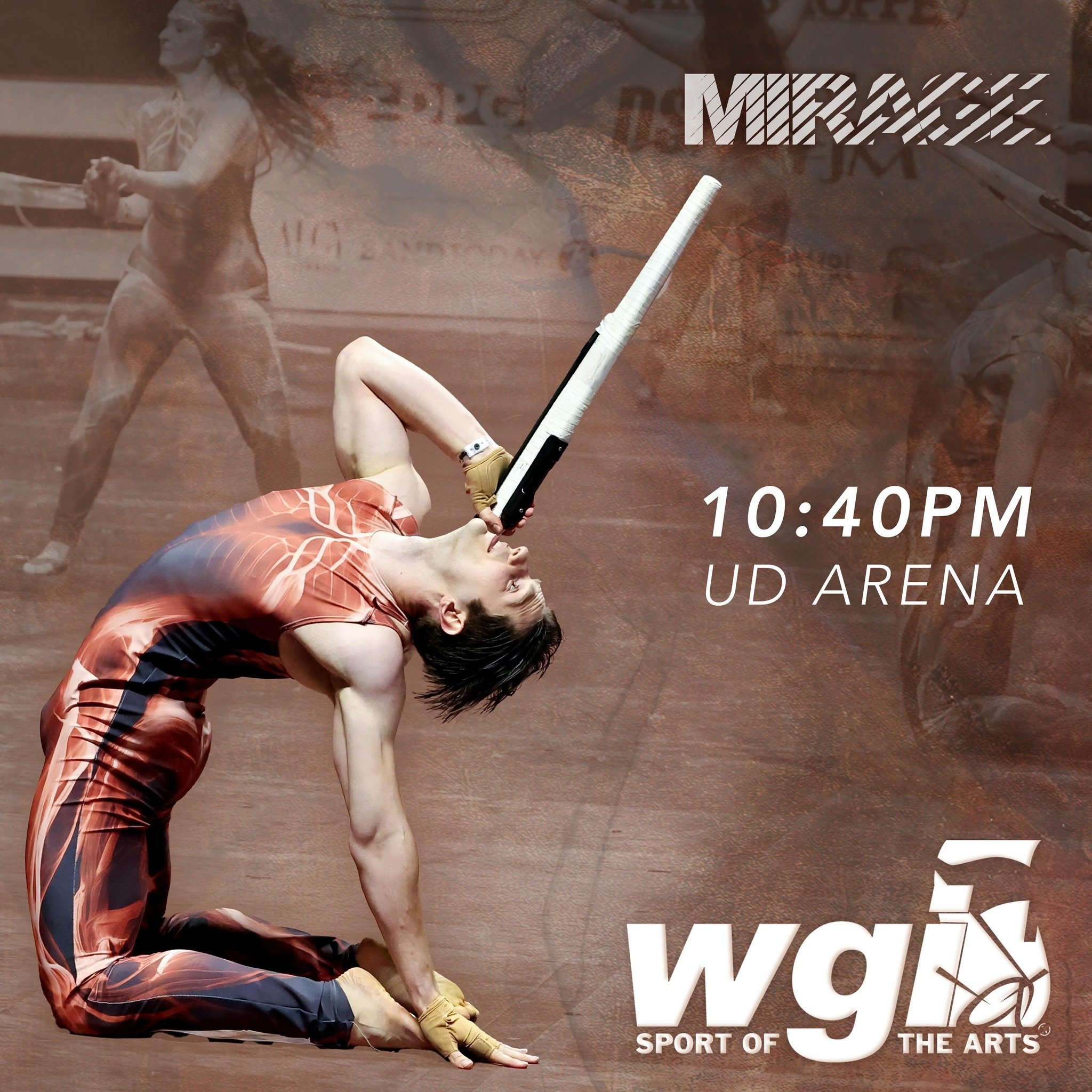 WGI is here! We&rsquo;re excited to perform at WGI prelims tomorrow at 10:40PM in the UD Arena.