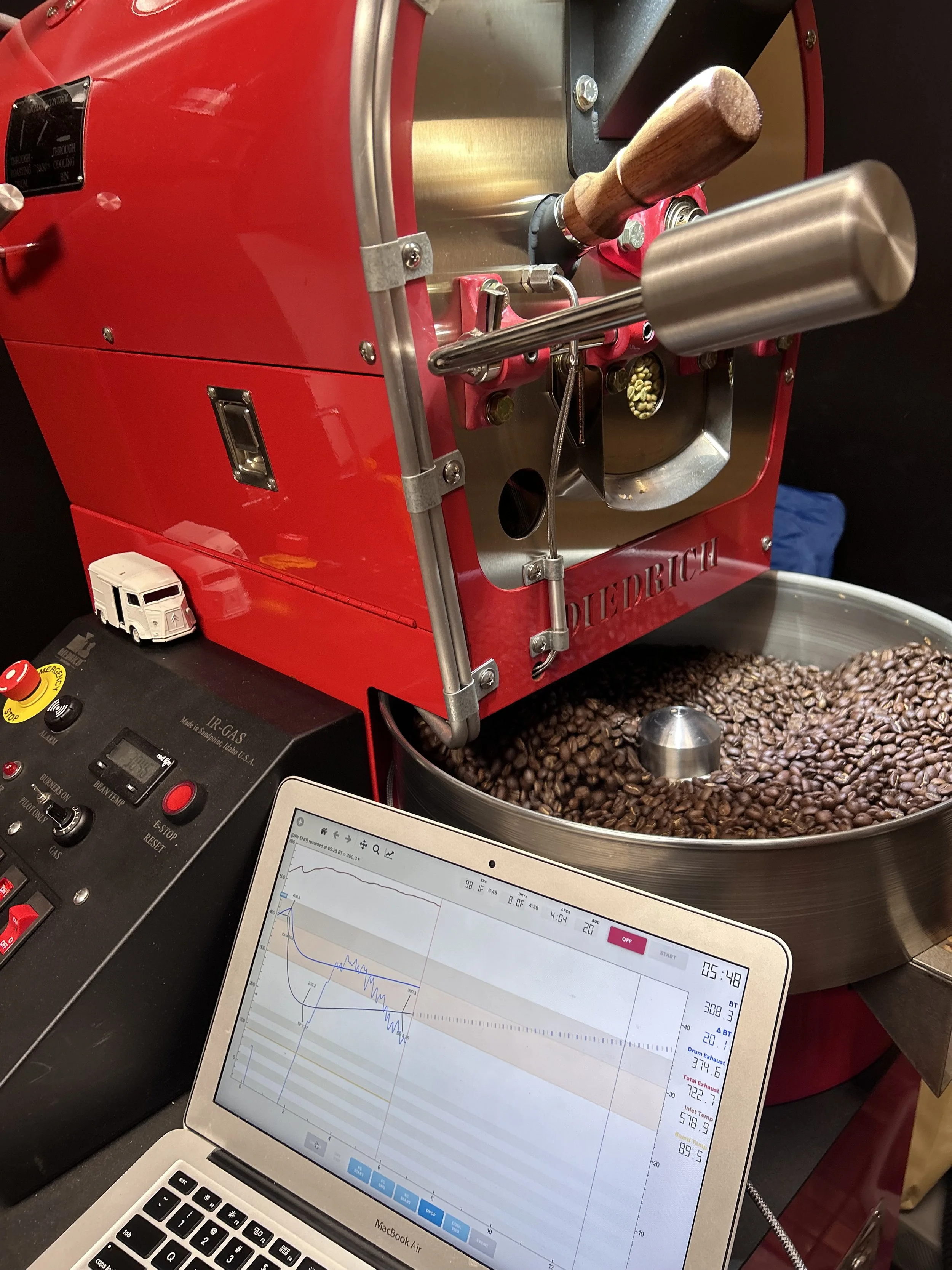 Small-batch coffee roasting in Scotch Plains, New Jersey