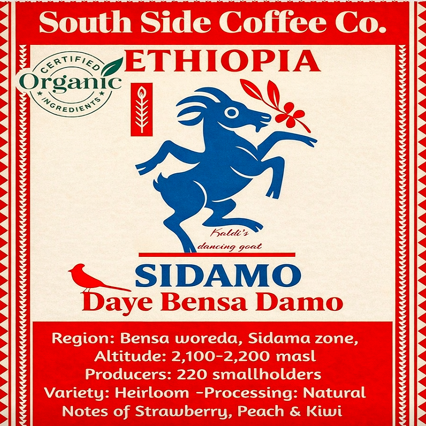 Organic Ethiopia Natural Sidamo – Daye Bensa Damo