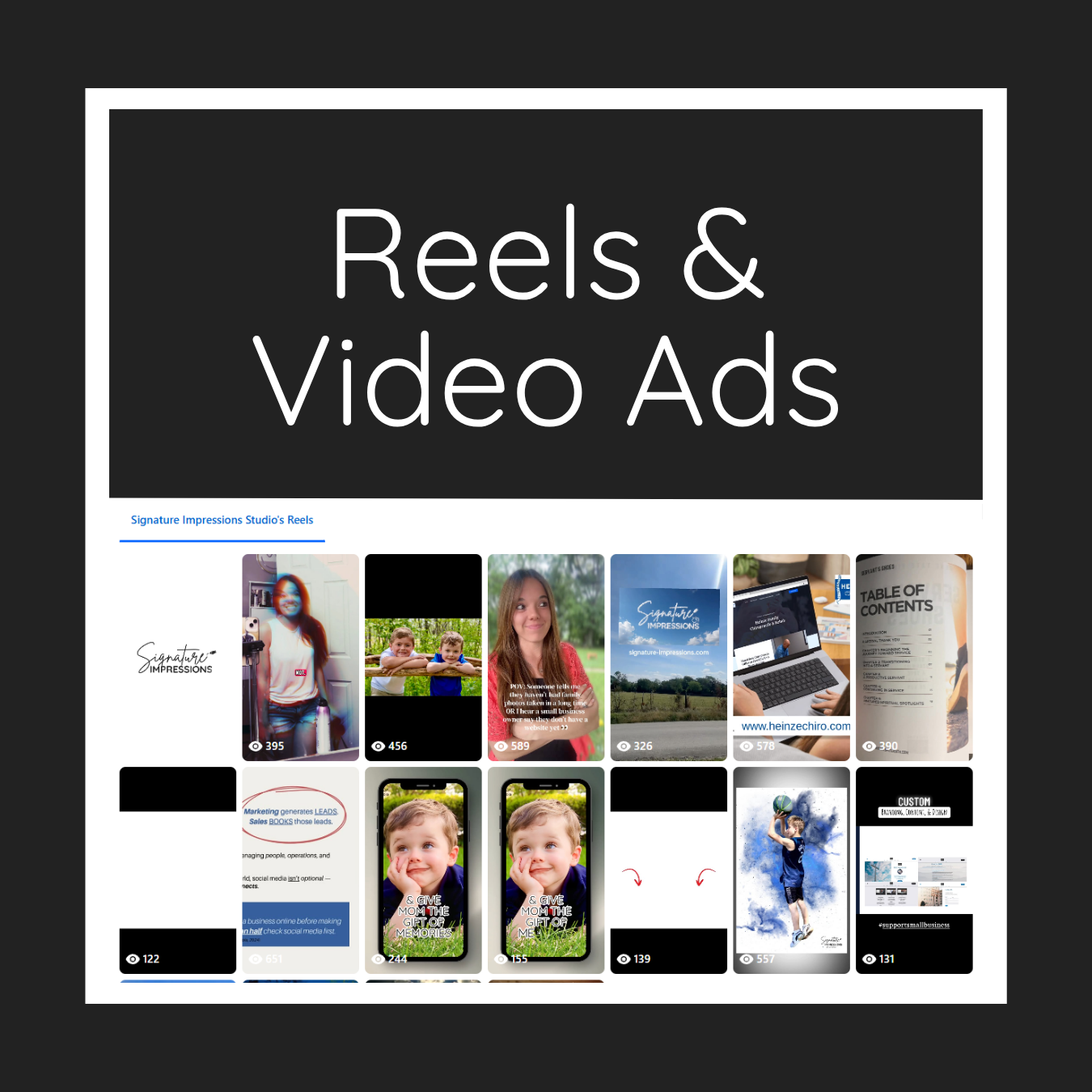Reels and Video Ads