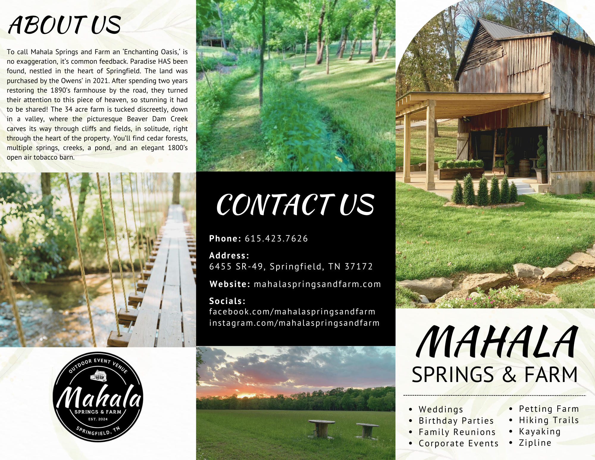 Mahala Brochure